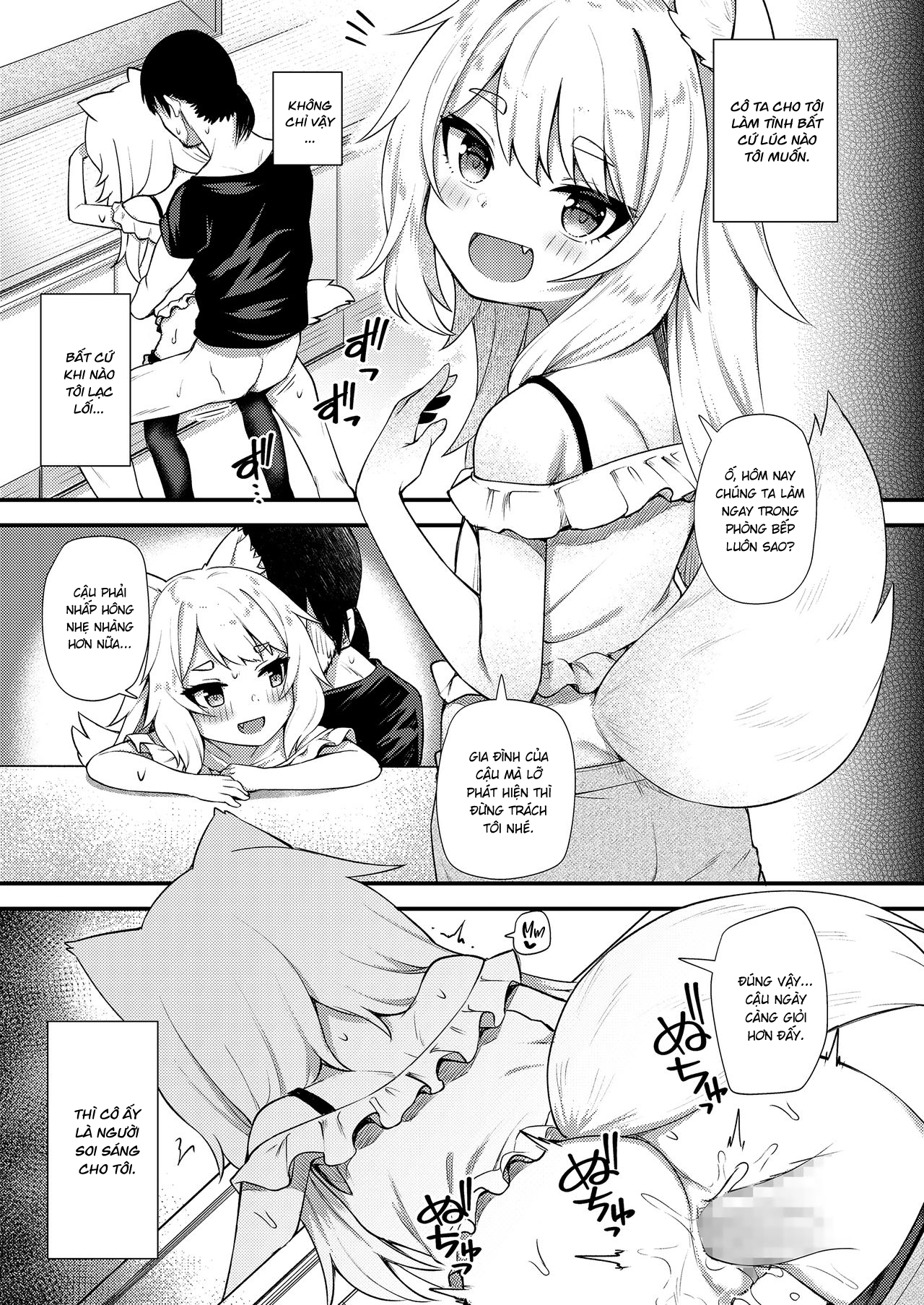 Đọc truyện hentai Thần Cáo Tình Yêu - Oneshot