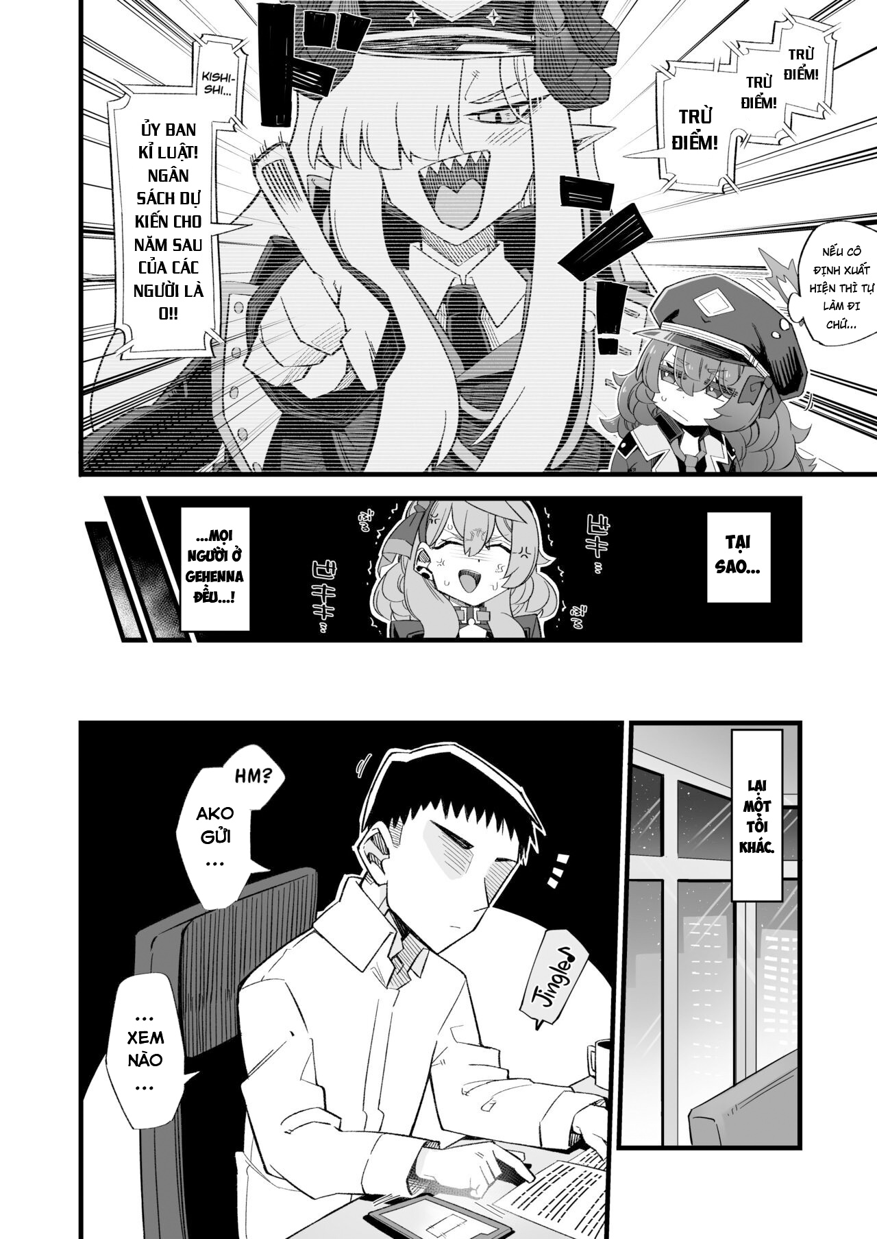 Đọc truyện hentai Ako giải tỏa căng thẳng Blue Archive - Oneshot
