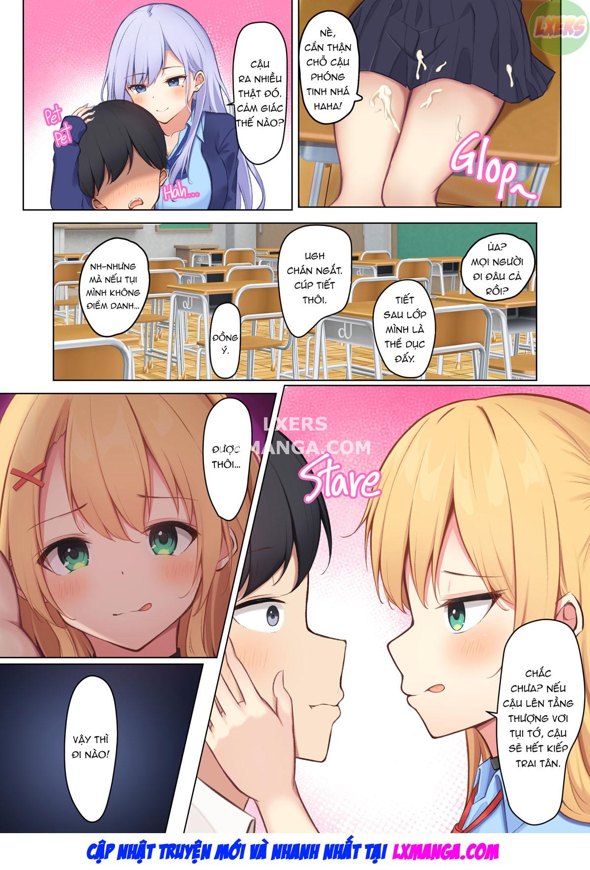Đọc truyện hentai Tôi gặp rắc rối mỗi ngày vì bị các nữ sinh trung học bắt nạt - Oneshot