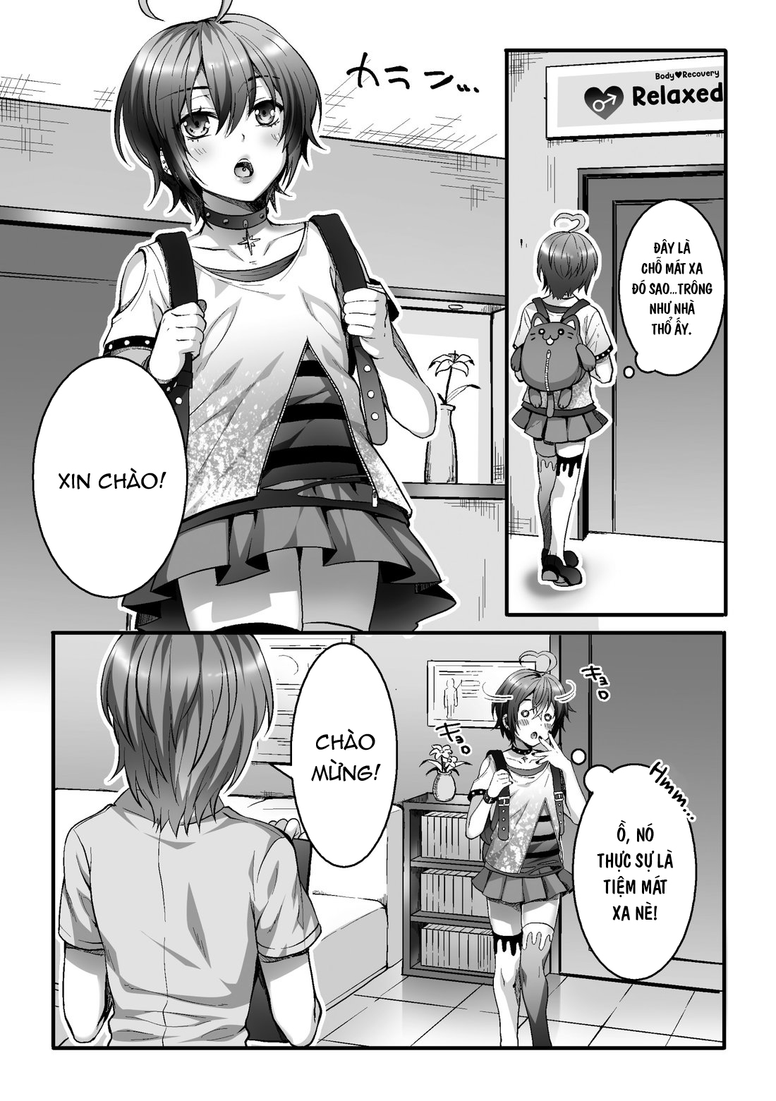 Đọc truyện hentai Niềm vui thẳng xuống hình ảnh chào đón Chap 2