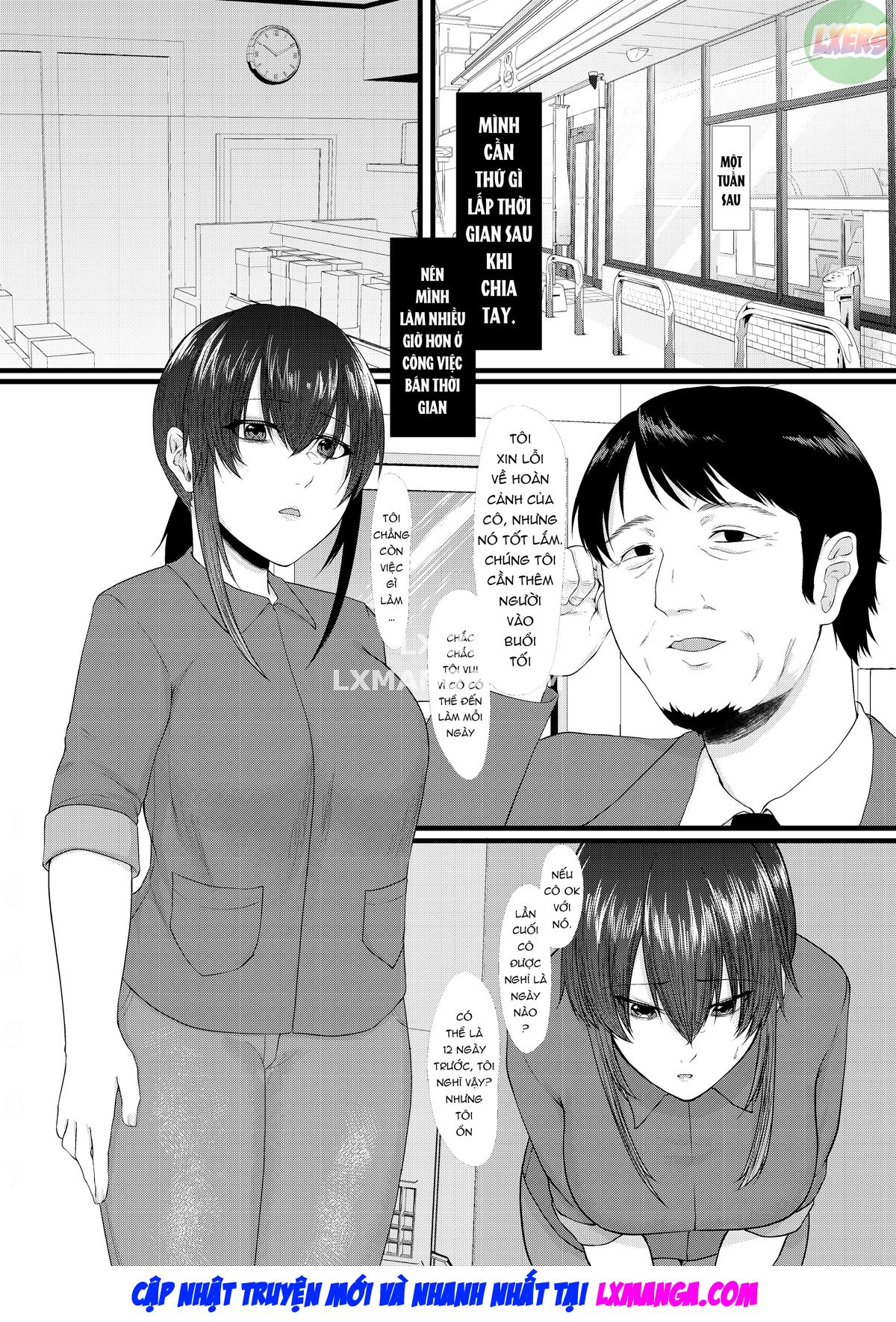 Đọc truyện hentai Em gái công sở quyến rũ đồng nghiệp - Oneshot