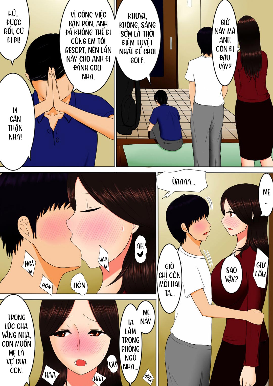 Đọc truyện hentai Cùng với mẹ - Oneshot