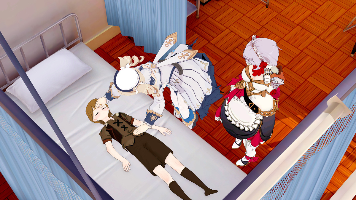Đọc truyện hentai Cậu học sinh may mắn - Barbara 1