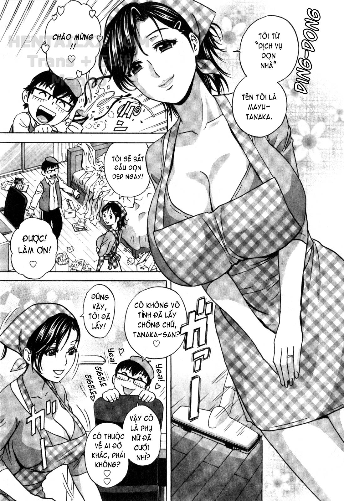 Đọc truyện hentai Life With Married Women Just Like A Manga - Chap 23