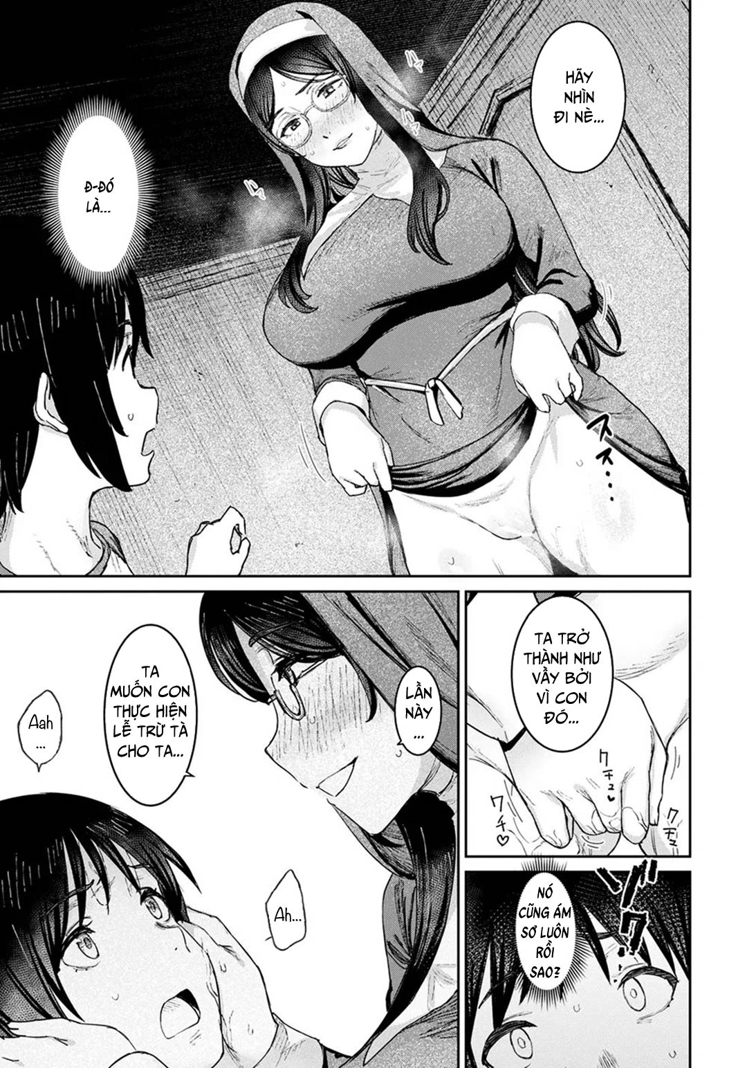 Đọc truyện hentai Cuộc trừ tà bí mật - Oneshot