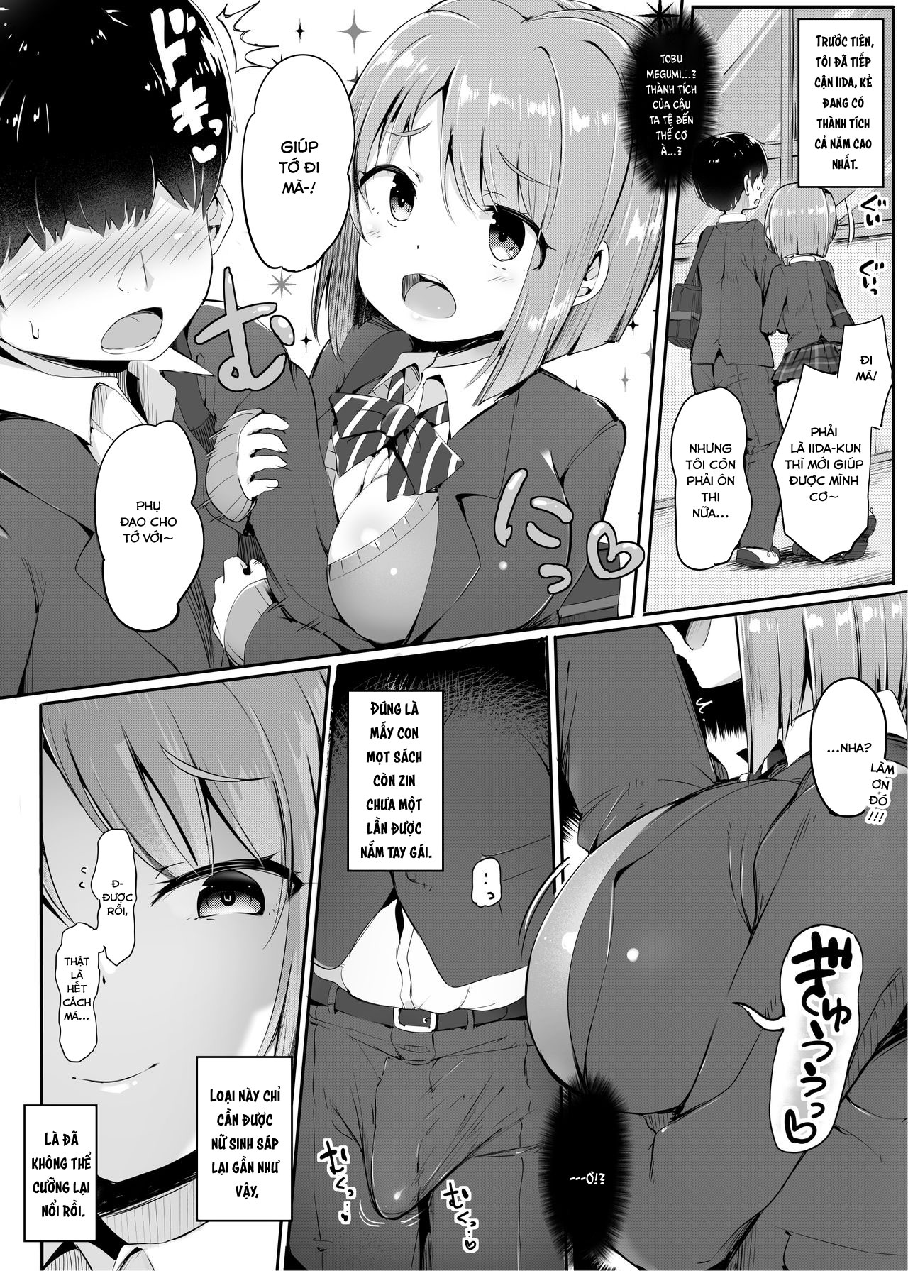 Đọc truyện hentai Tốt lắm cậu bé Rơi cuối lớp vì làm việc tay chân - Oneshot