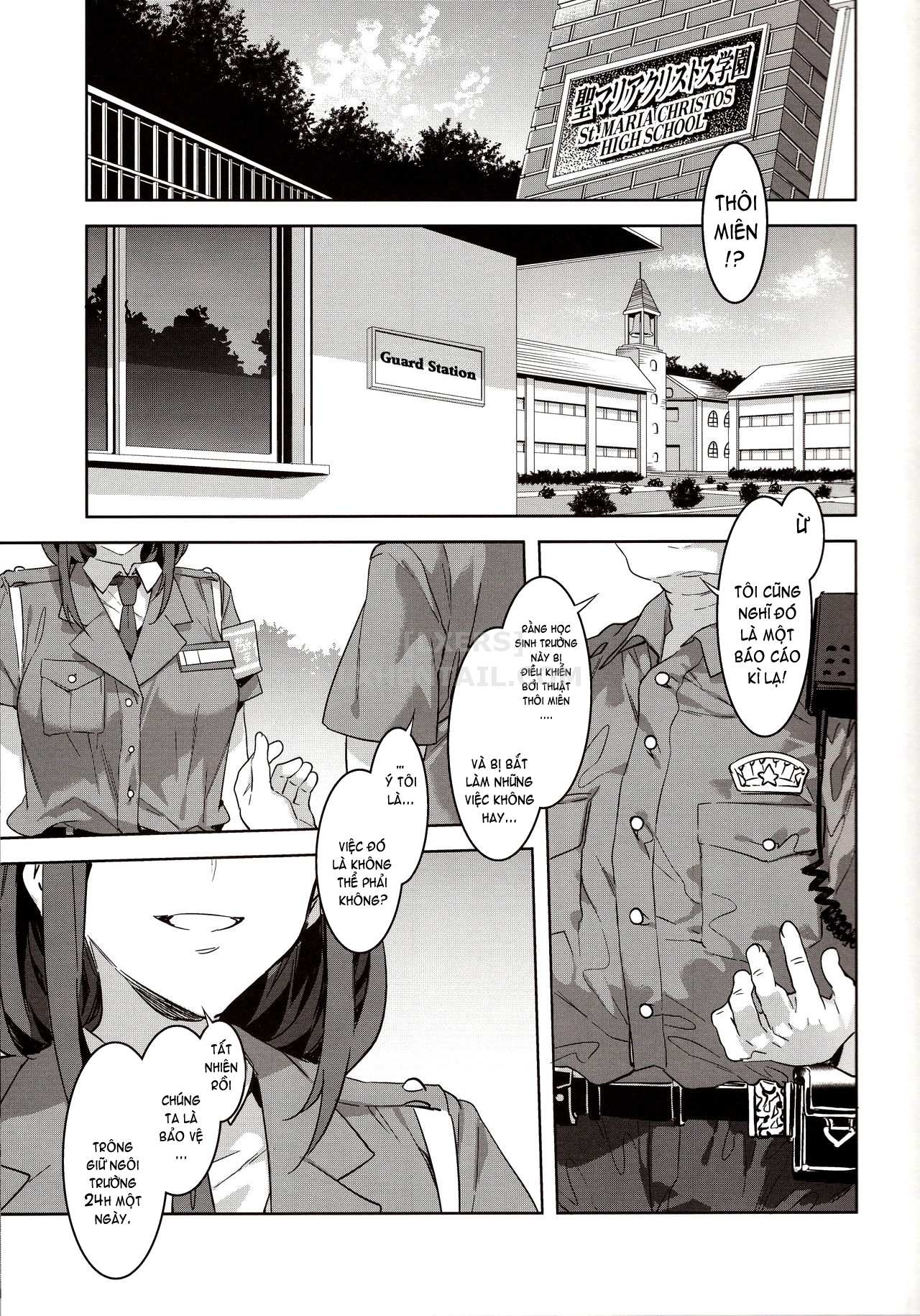 Đọc truyện hentai MC Gakuen Nana Jigenme - Oneshot