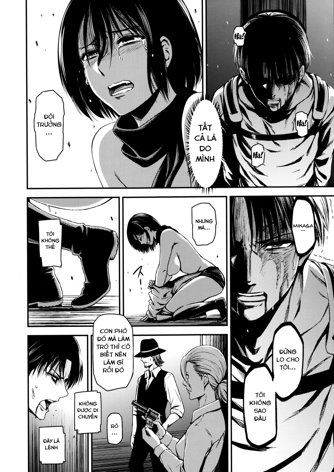 Đọc truyện hentai Attack on Kiyotan (Attack on Titan) - Oneshot
