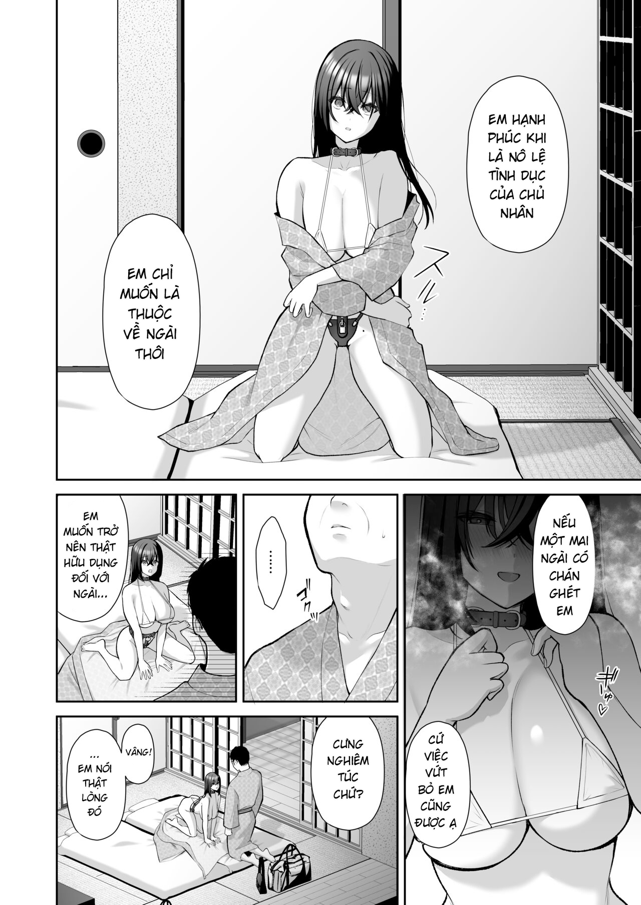 Đọc truyện hentai Hậu trường M phái OL huấn luyện thủ dâm - Utakata 4