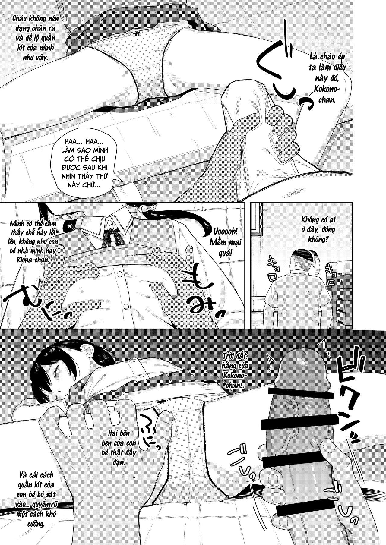 Đọc truyện hentai Tôi bị ăn hiếp bởi một con nhãi ranh là bạn của con gái mình - Chap 2