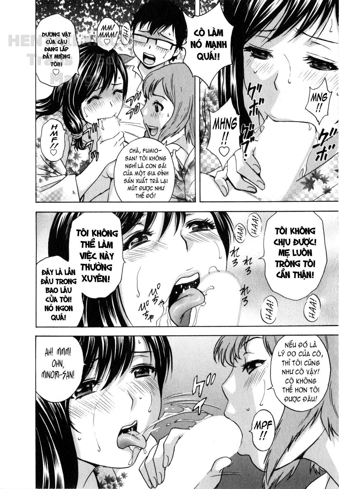 Đọc truyện hentai Life With Married Women Just Like A Manga - Chap 18