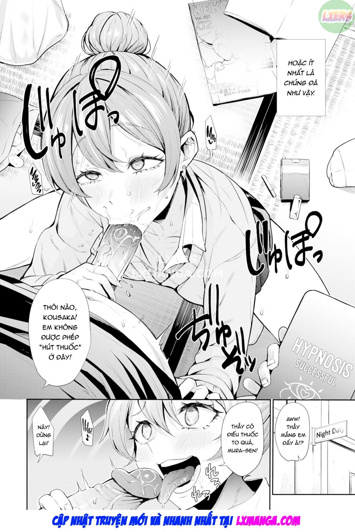 Đọc truyện hentai Thôi miên hướng dẫn phạm pháp JK đến mây - Oneshot