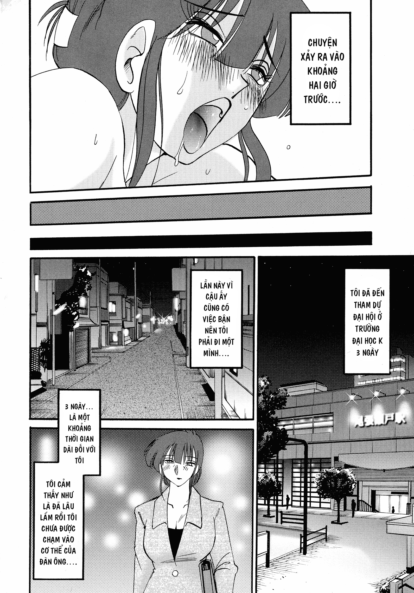 Đọc truyện hentai Người phụ nữ này ra ngoài vào ban đêm - Chap 6