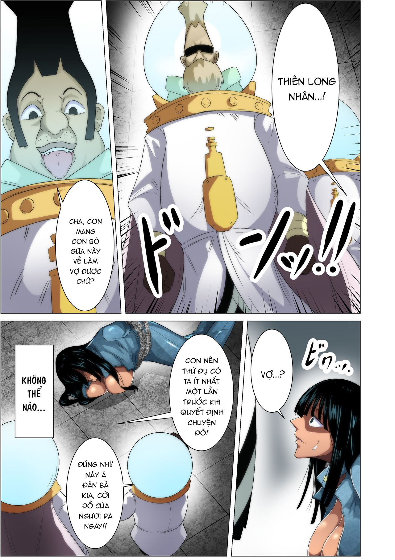 Đọc truyện hentai Số phận của tên cướp biển ngực bự bị bắt - Oneshot