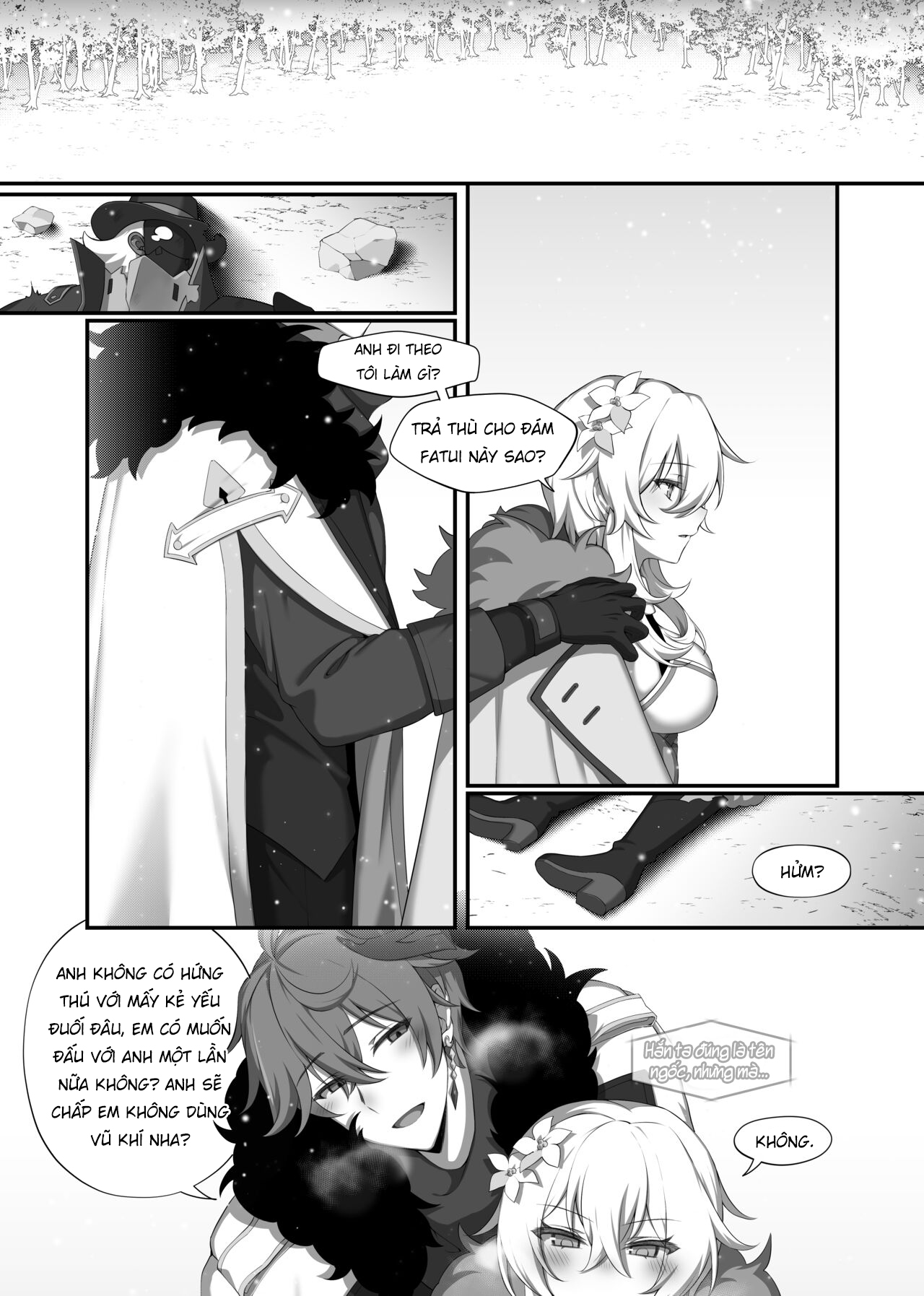 Đọc truyện hentai Người tình xứ tuyết - Oneshot