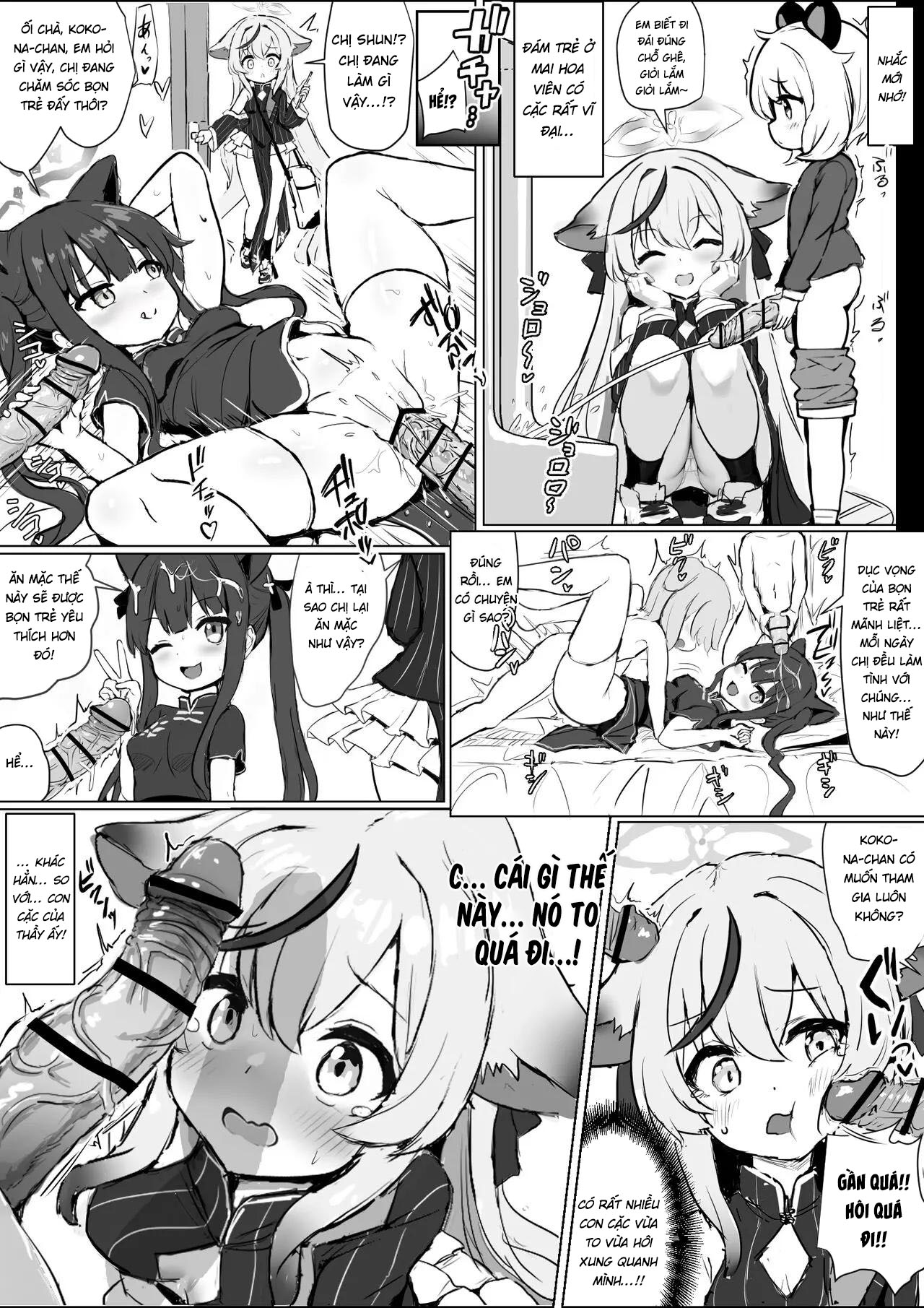 Đọc truyện hentai [NTR] Cocona-chan và Shun trở thành người xử lý tình dục trẻ em - Oneshot nứng