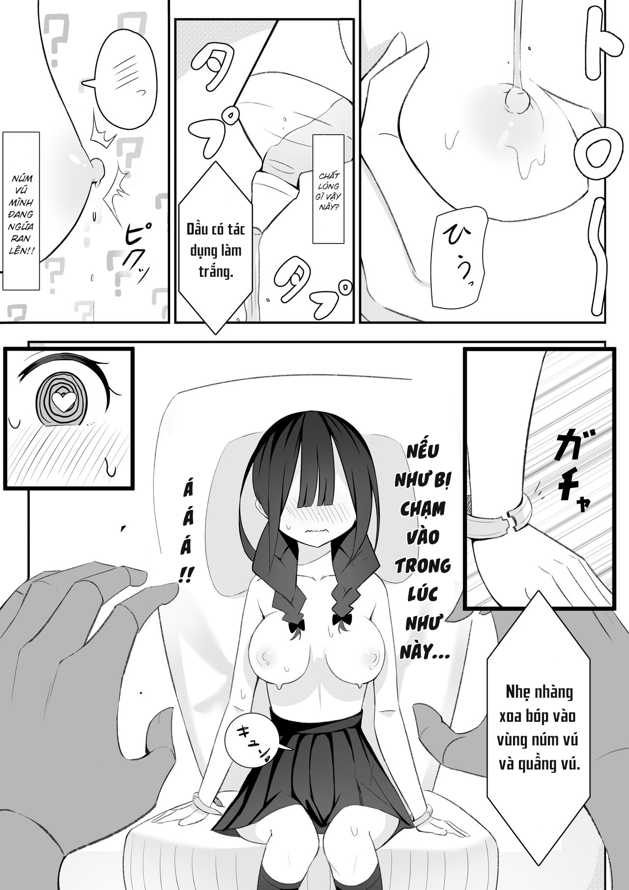 Đọc truyện hentai Cuốn sách mỏng với mái tóc đen và bím tóc - Nửa cuối