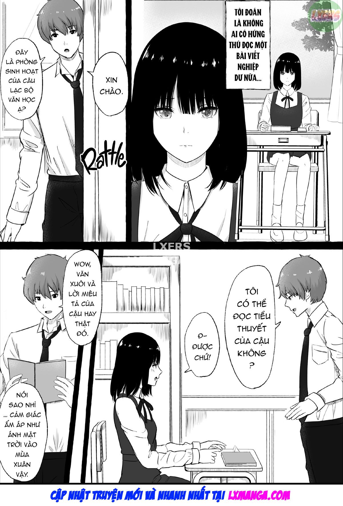 Đọc truyện hentai Câu lạc bộ văn học dành cho nữ và nữ - Oneshot