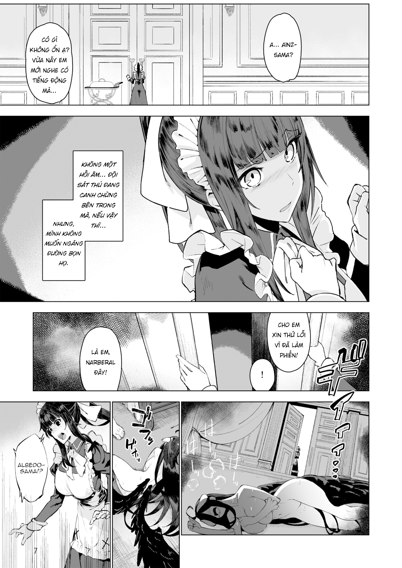 Đọc truyện hentai Chủ nhân của biệt đội nữ hầu - Oneshot