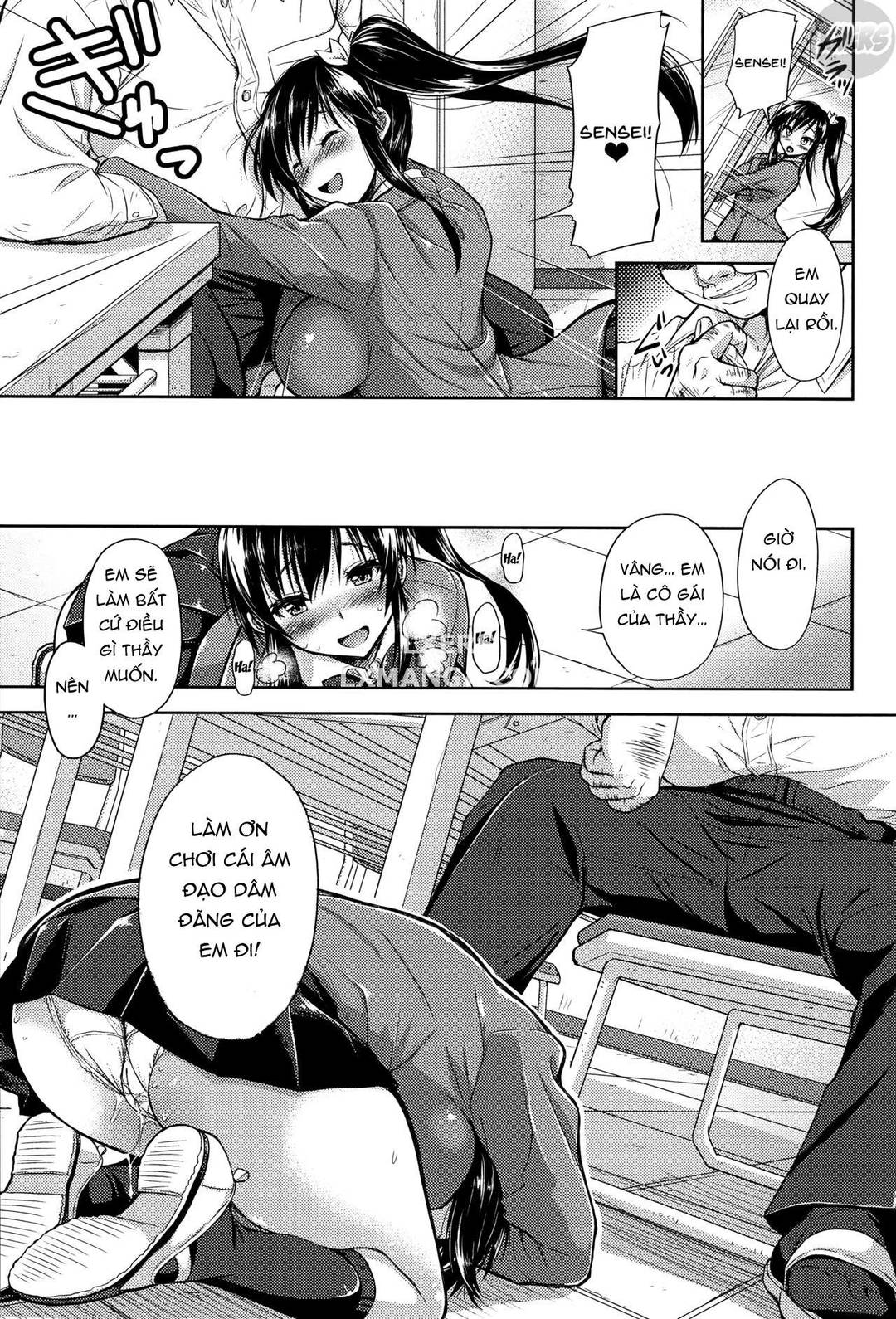 Đọc truyện hentai Khuôn mặt dâm đãng  và thực sự thèm tình - Chap 6