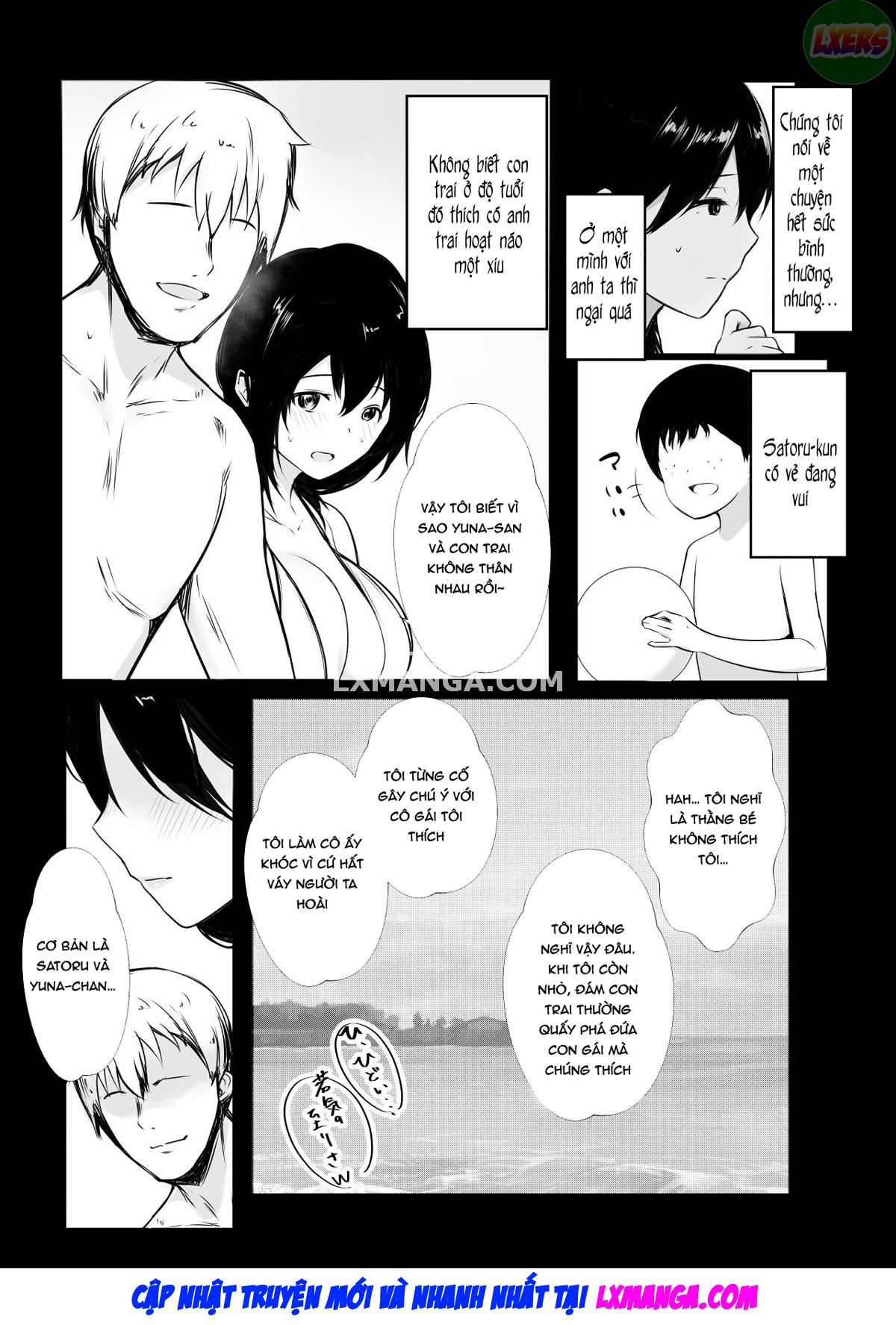 Đọc truyện hentai Mùa hè khi mẹ chồng tôi, người tôi thích đầu tiên, bị mấy gã đàn ông dâm đãng thụ tinh. - Chap 1