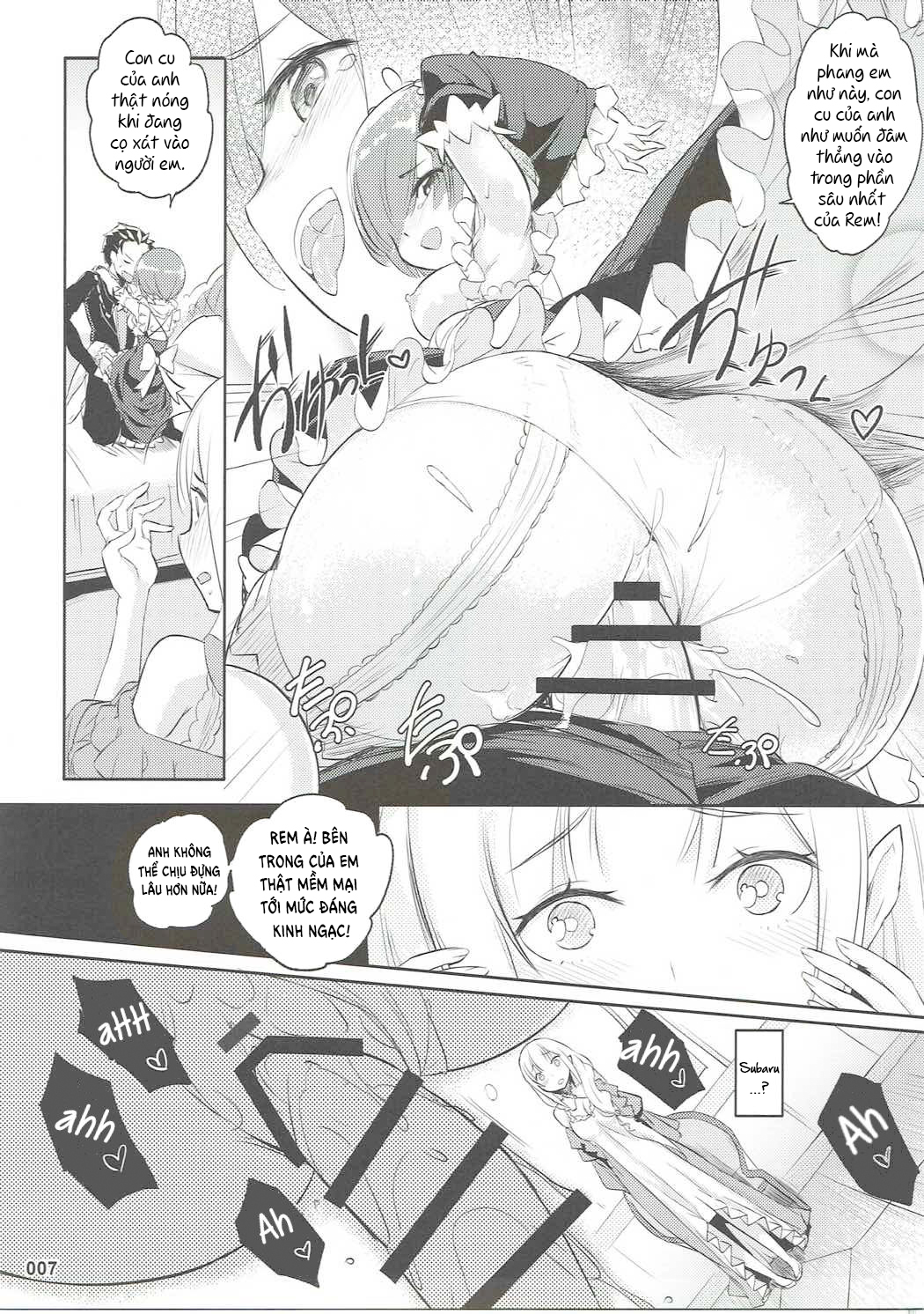 Đọc truyện hentai RE:Zero truyện chưa kể - Oneshot
