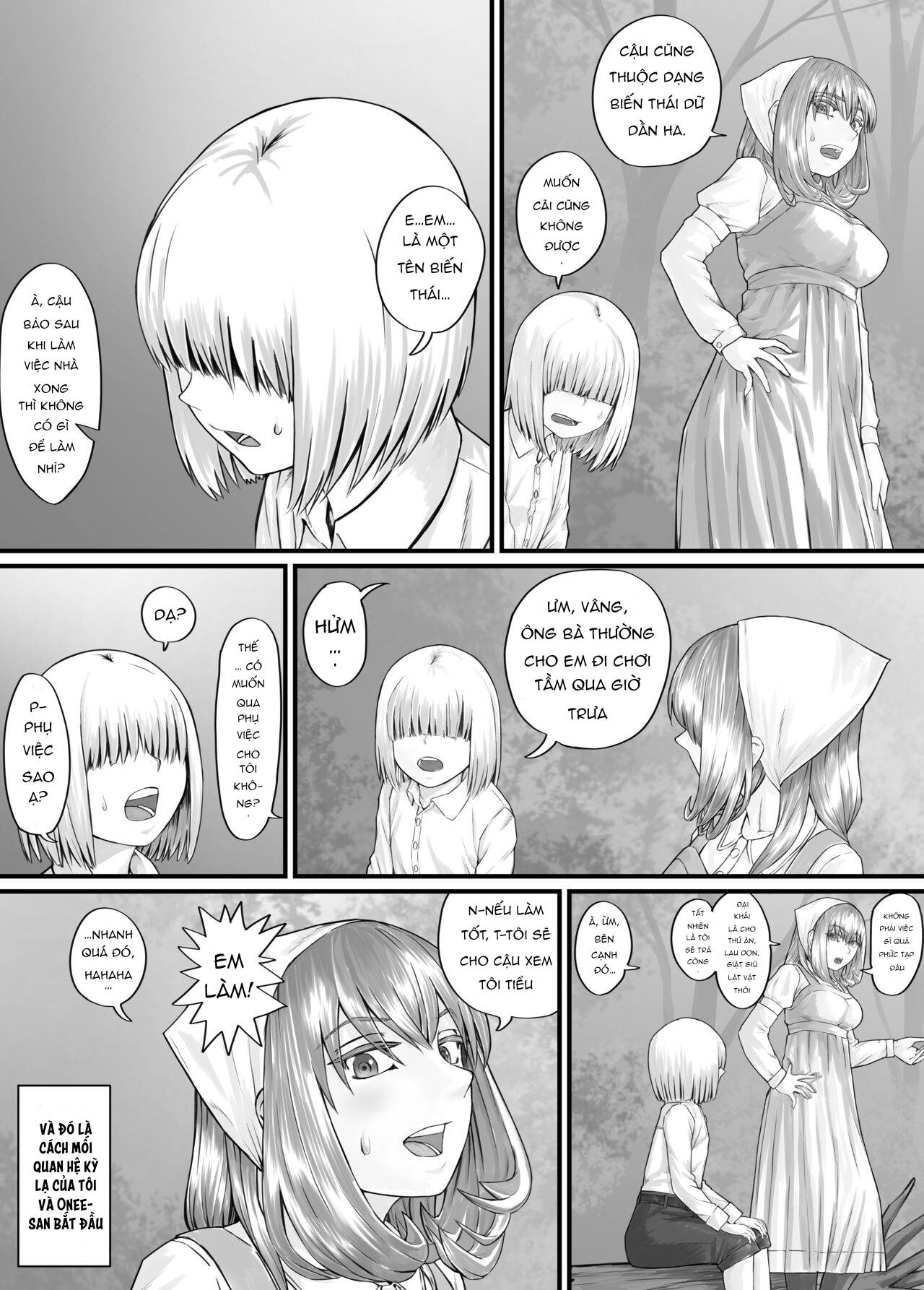 Đọc truyện hentai Manga nơi bạn có thể nhìn thấy cảnh mình tè lên chị gái mình - Chap 1 + 2