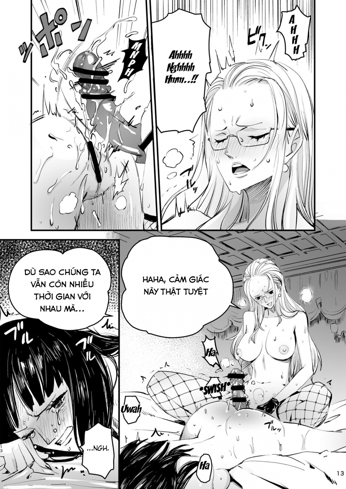 Đọc truyện hentai Nico Robin bị móc lốp (One Piece) - Oneshot