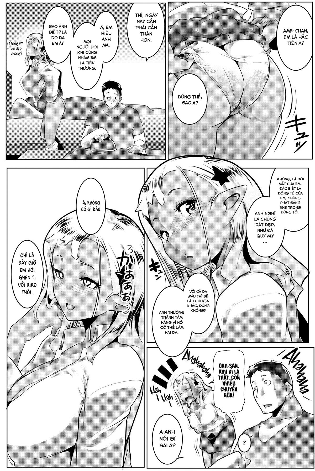 Đọc truyện hentai Em gái tôi là một bé Orc - Chap 4