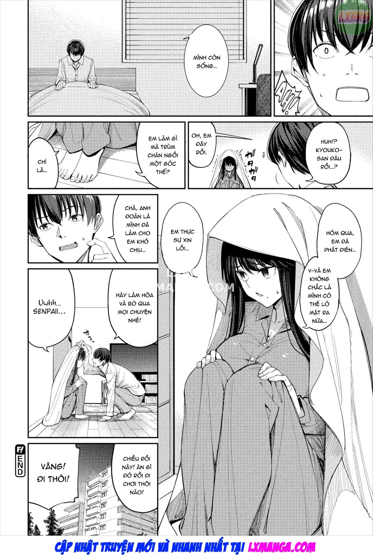 Đọc truyện hentai Ghen tị Kyoko-san - Oneshot