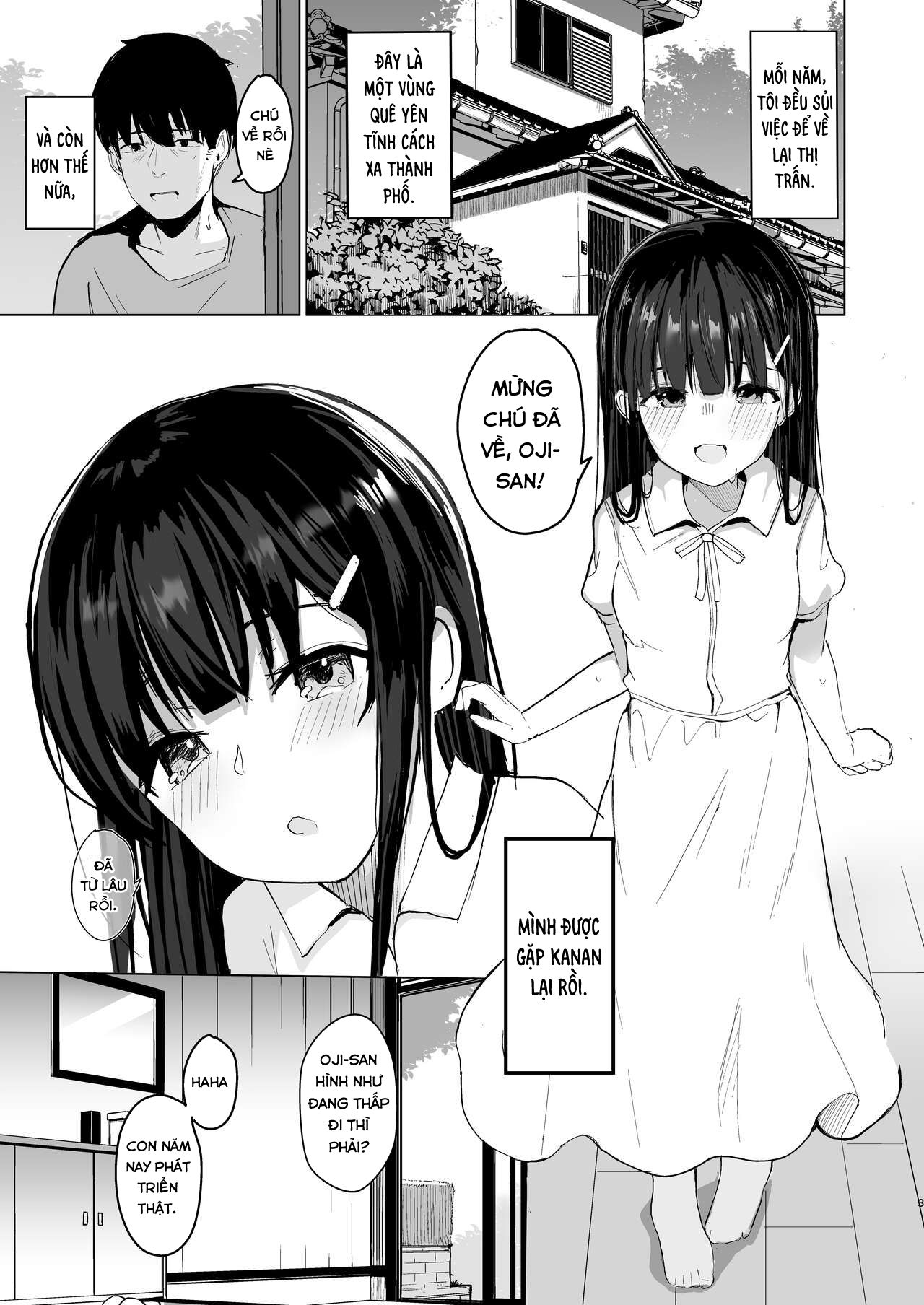Đọc truyện hentai Về quê thăm cháu - Oneshot