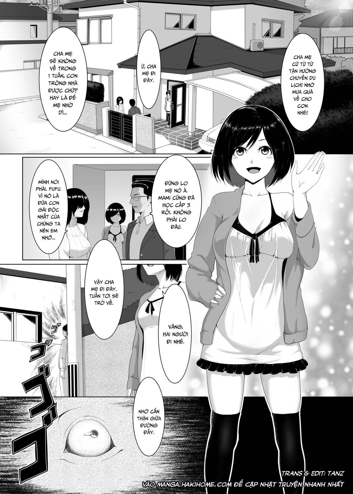 Đọc truyện hentai Trao đổi tiền mặt tại nhà JK - Oneshot