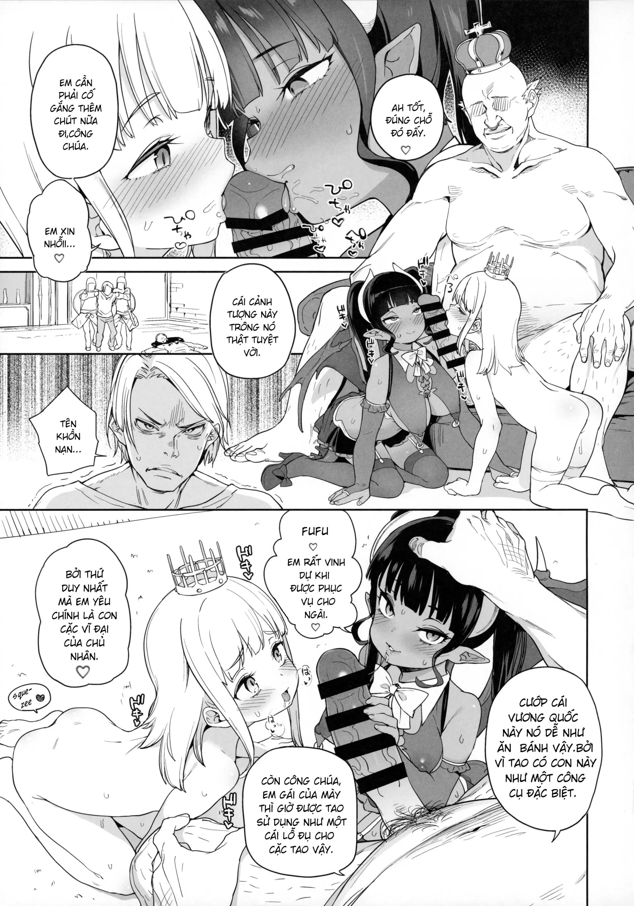 Đọc truyện hentai Tsugou no Yoi Tanoshii Isekai de Kuzuo no Benri na Mesu ni Naru - Oneshot