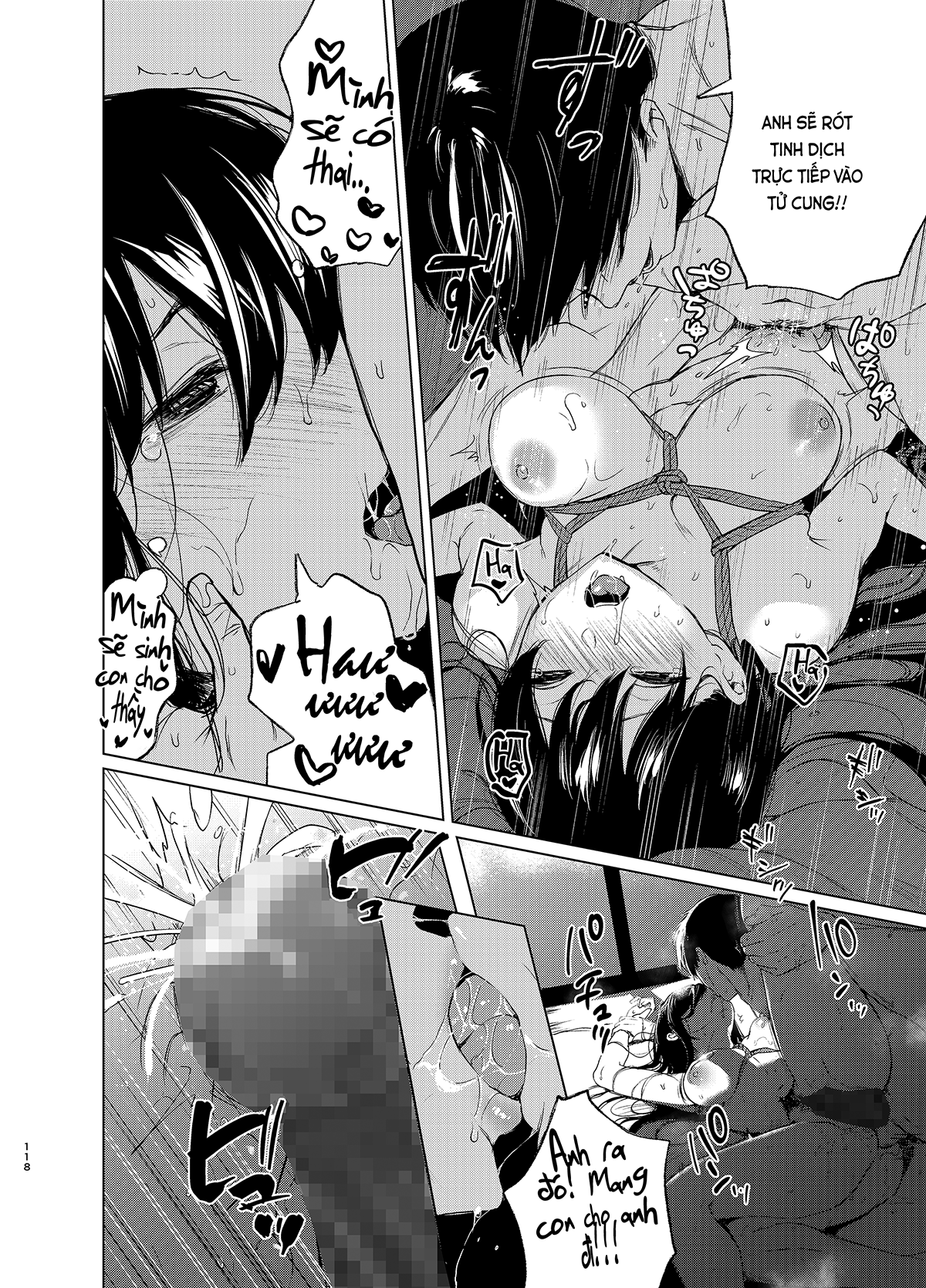 Đọc truyện hentai Tình yêu trói buộc - Ch. 3B