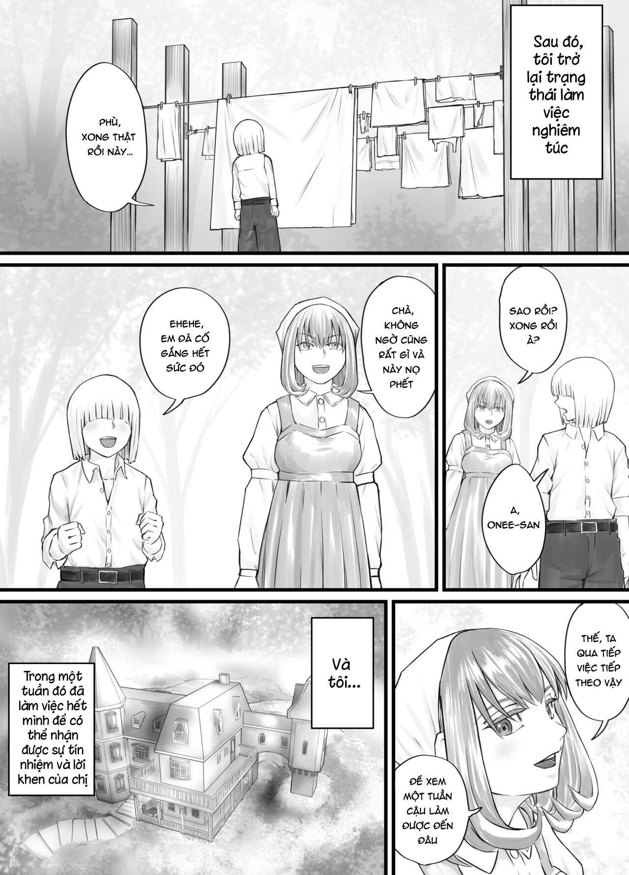 Đọc truyện hentai Manga nơi bạn có thể nhìn thấy cảnh mình tè lên chị gái mình - Chap 1 + 2