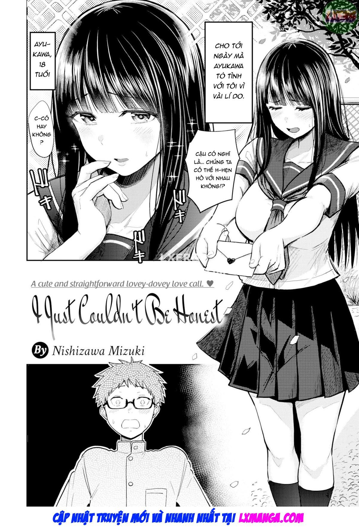 Đọc truyện hentai Tôi không thể thành thật - Oneshot