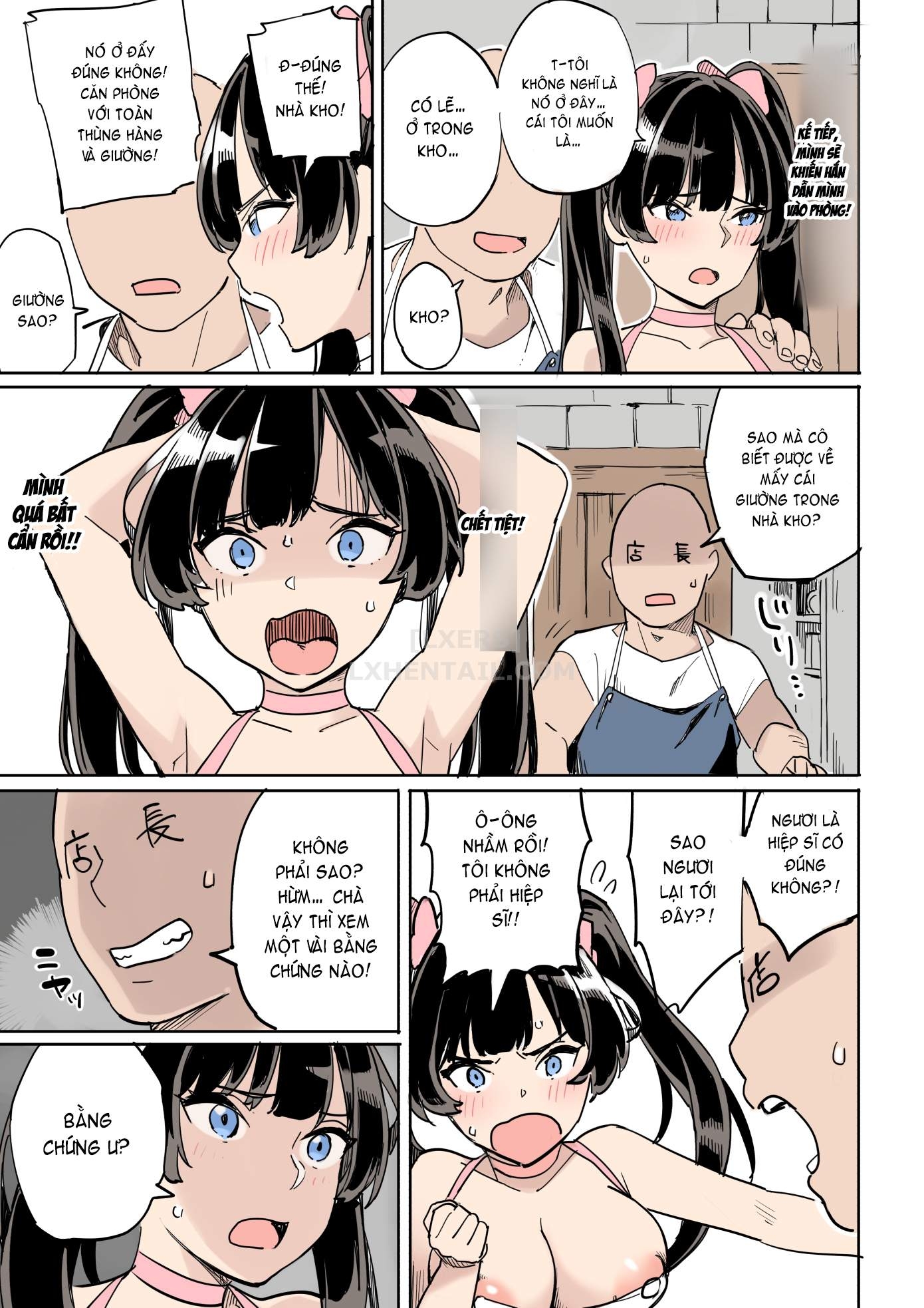 Đọc truyện hentai Shippai! Otori Sousa - Oneshot