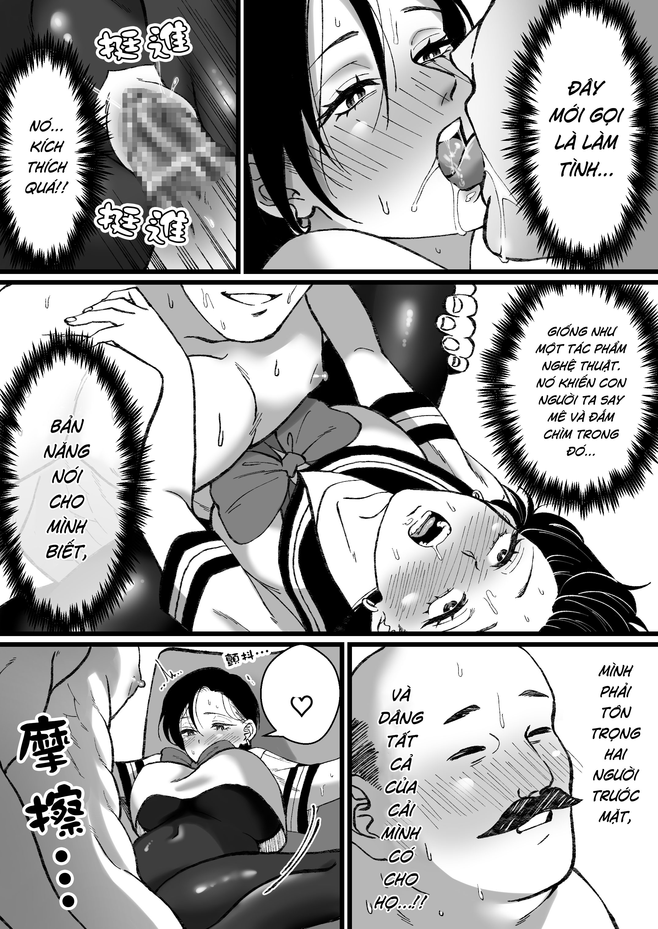 Đọc truyện hentai Bị nữ sinh mặc đồ thủy thủ đồ bơi đào mỏ - Oneshot
