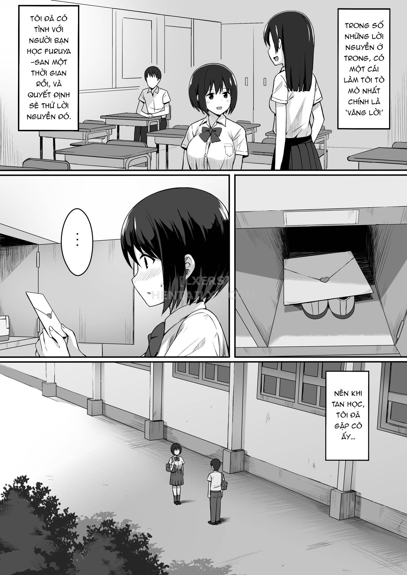Đọc truyện hentai Fukujuu No Noroi De Classmate O Onaho-Ka Suru Hanashi - Chap 1