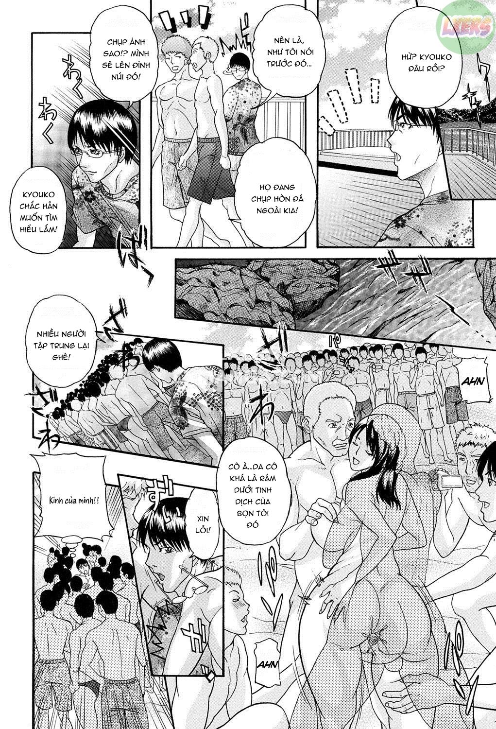 Đọc truyện hentai Vợ tin đồn là đồ biến thái Chap 4