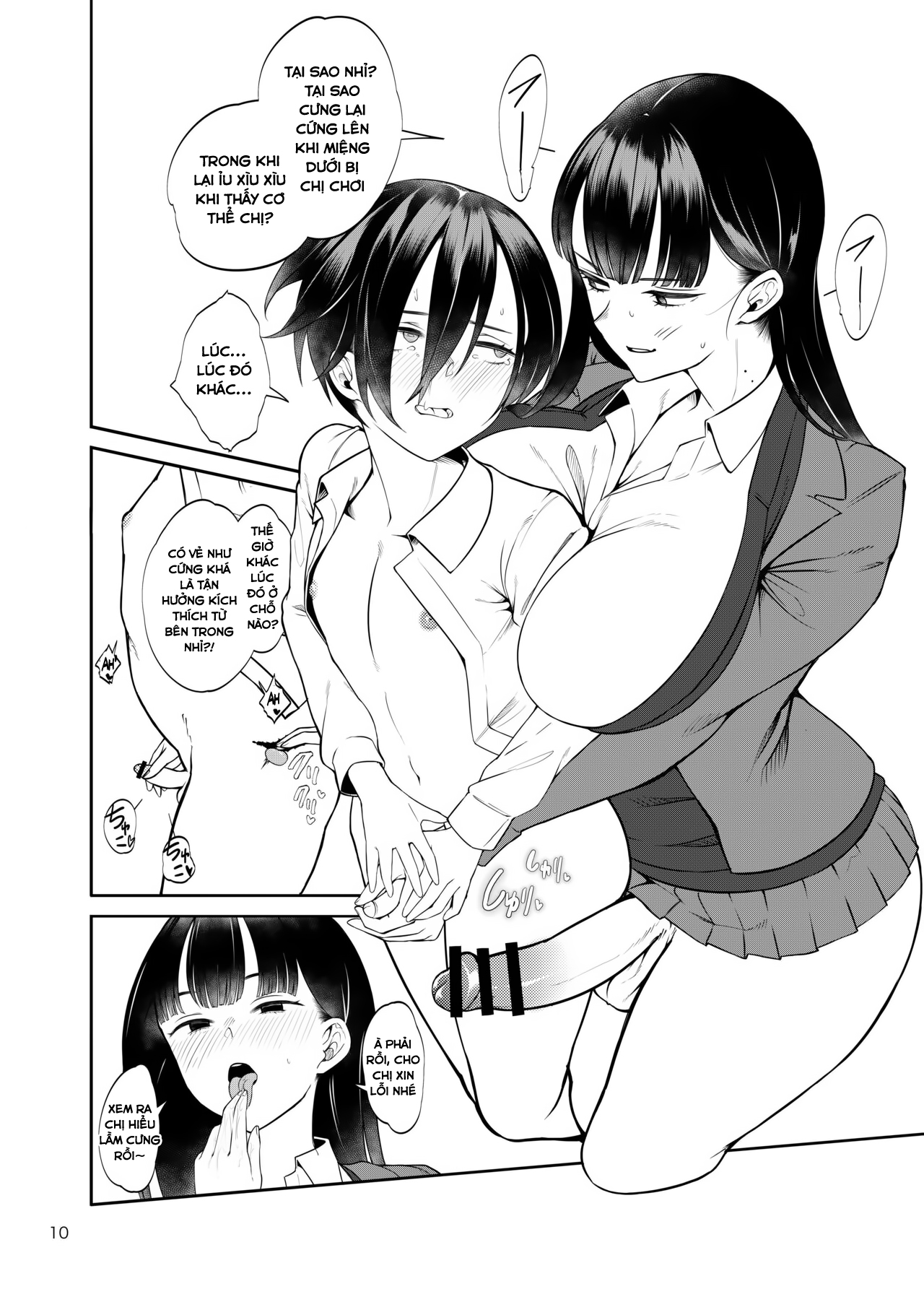 Đọc truyện hentai Nửa dưới của tôi đang gặp rắc rối - Oneshot