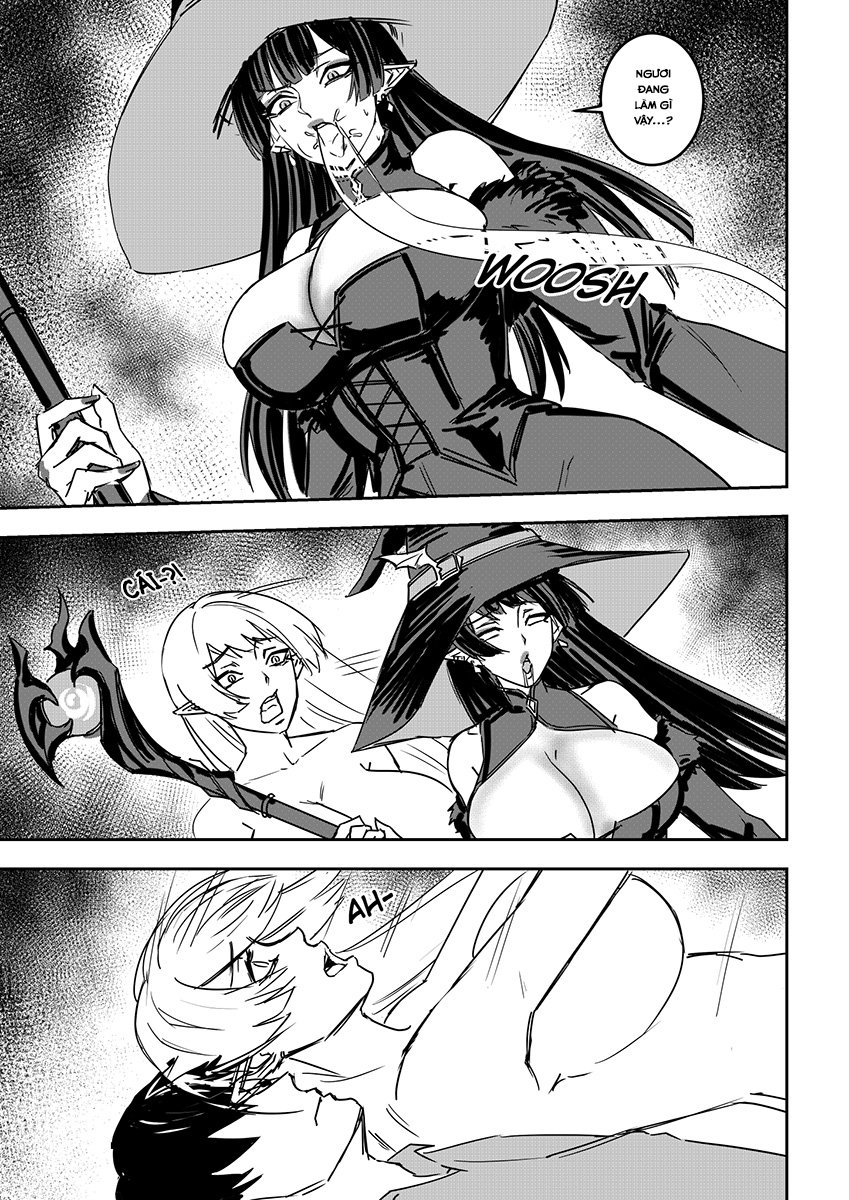 Đọc truyện hentai Sự điên rồ của phù thủy - Chap 1