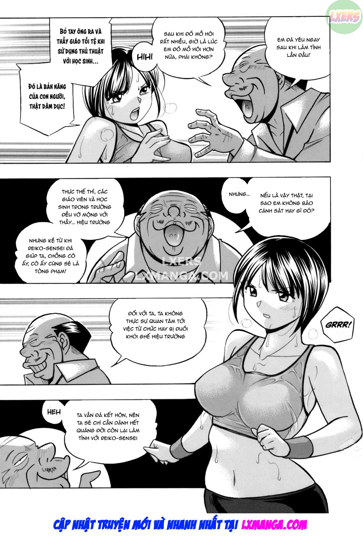 Đọc truyện hentai Nữ giáo viên dâm đãng và em học sinh may mắn Chap 4