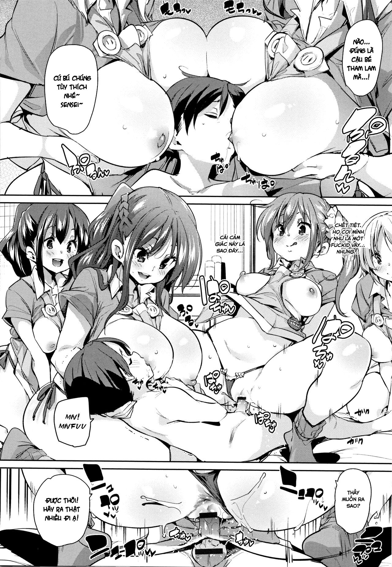 Đọc truyện hentai TƯƠI MẨY! Mấy cái lỗ mềm mịn kia thật dâm đãng - Chap 2