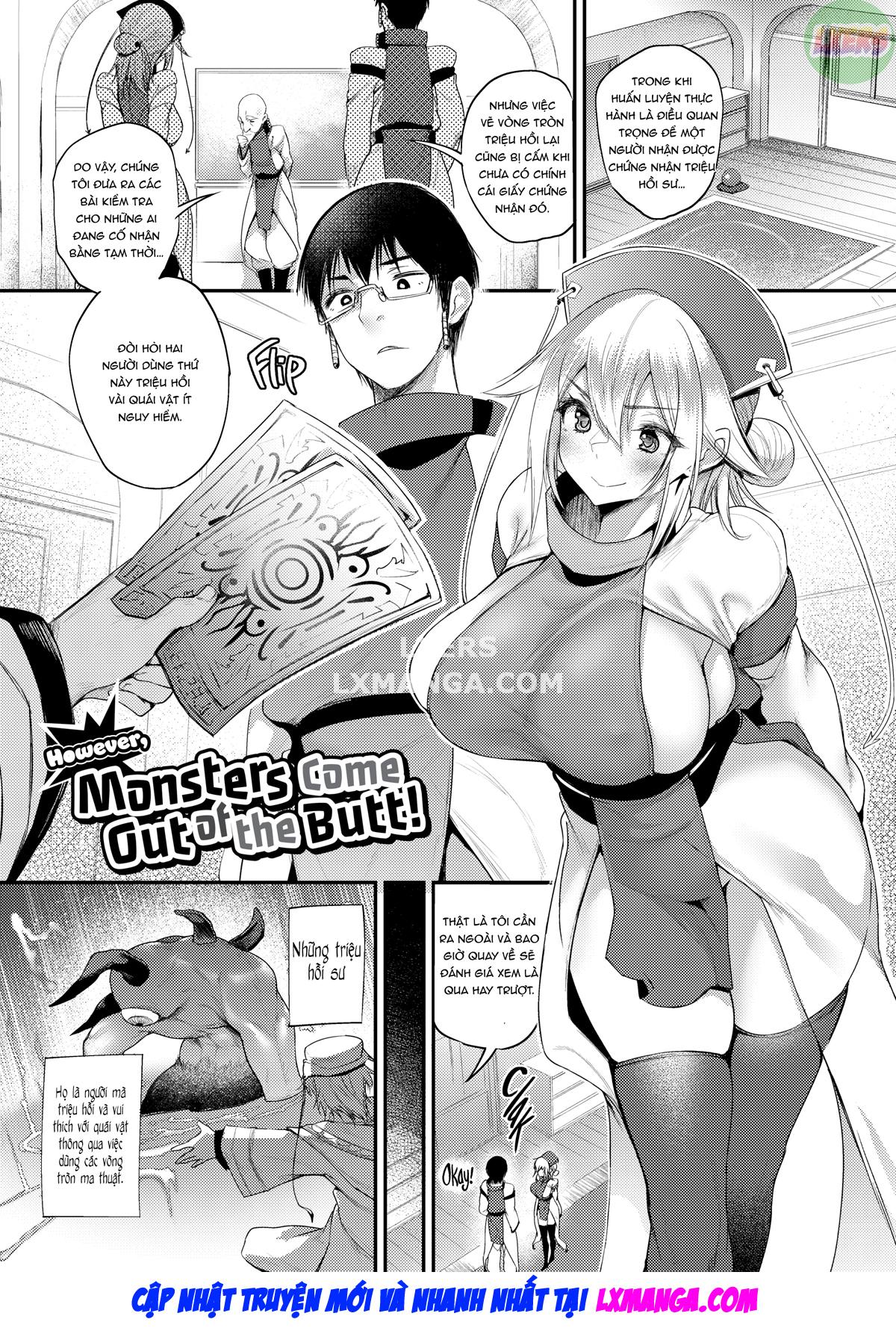 Đọc truyện hentai Welcome to the Hole-in-the-Wall Dwelling - Chap 7: However, Monsters Come Out of The Butt!