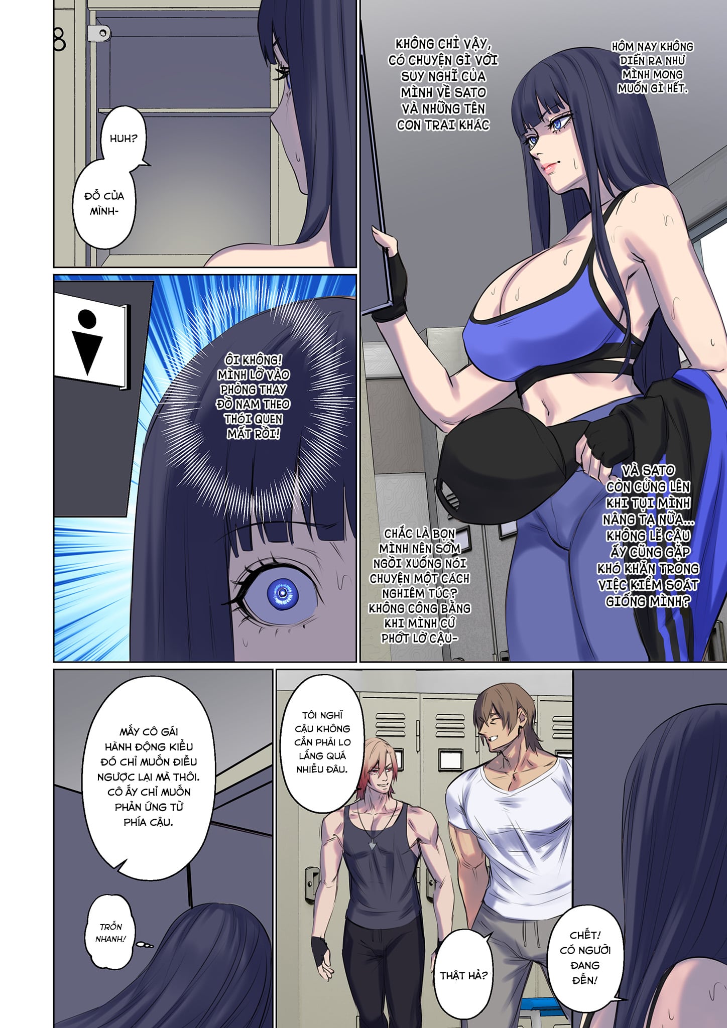 Đọc truyện hentai Bắt cóc người ngoài hành tinh - Chap 3 - Phòng gym