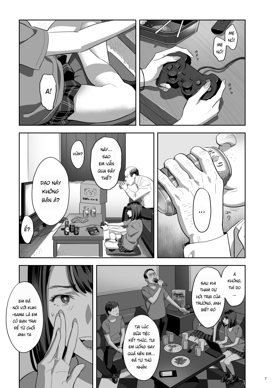 Đọc truyện hentai Tonari no JK ni Odosarete Iribitararetemasu - Oneshot
