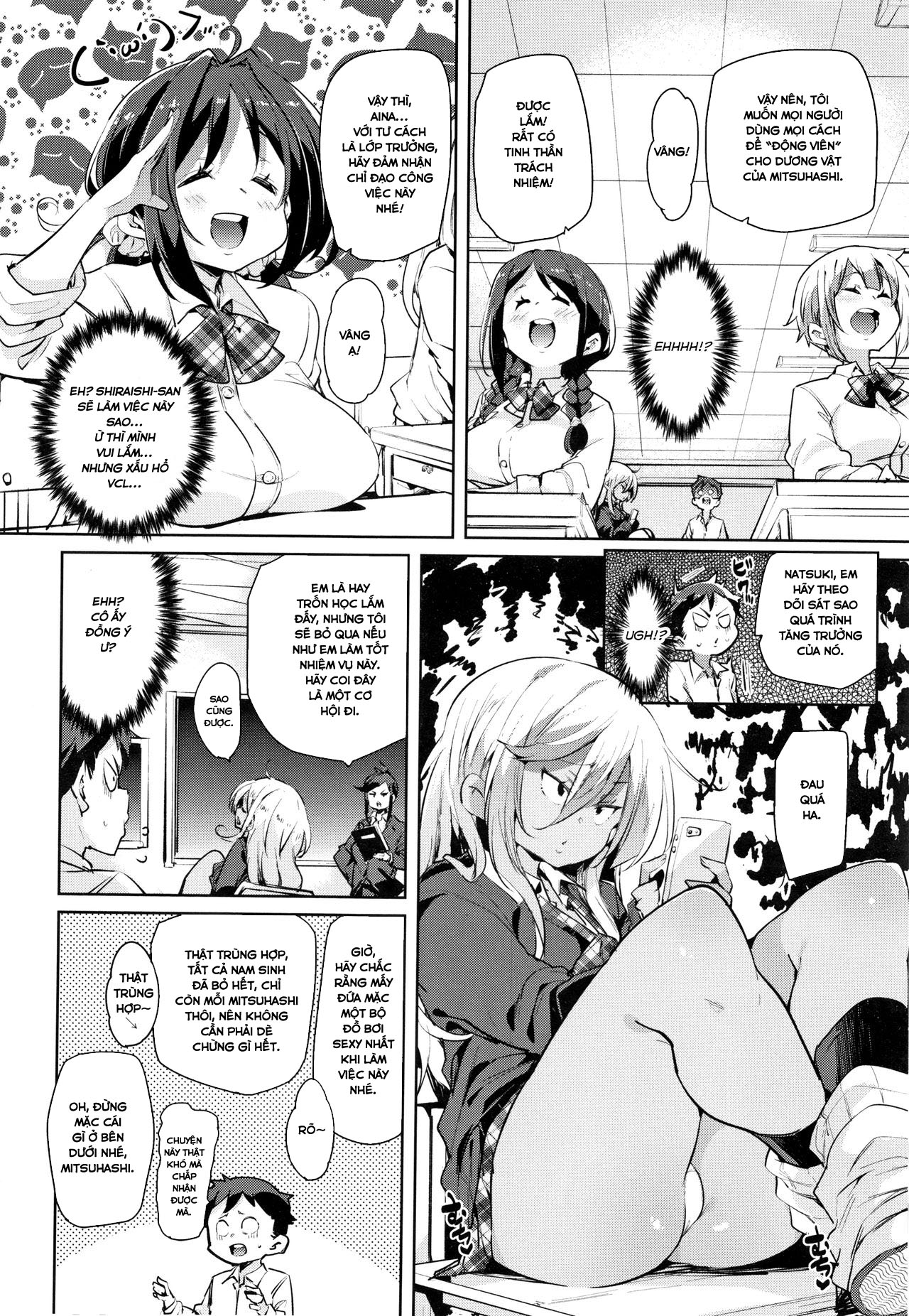 Đọc truyện hentai TƯƠI MẨY! Mấy cái lỗ mềm mịn kia thật dâm đãng - Chap 4