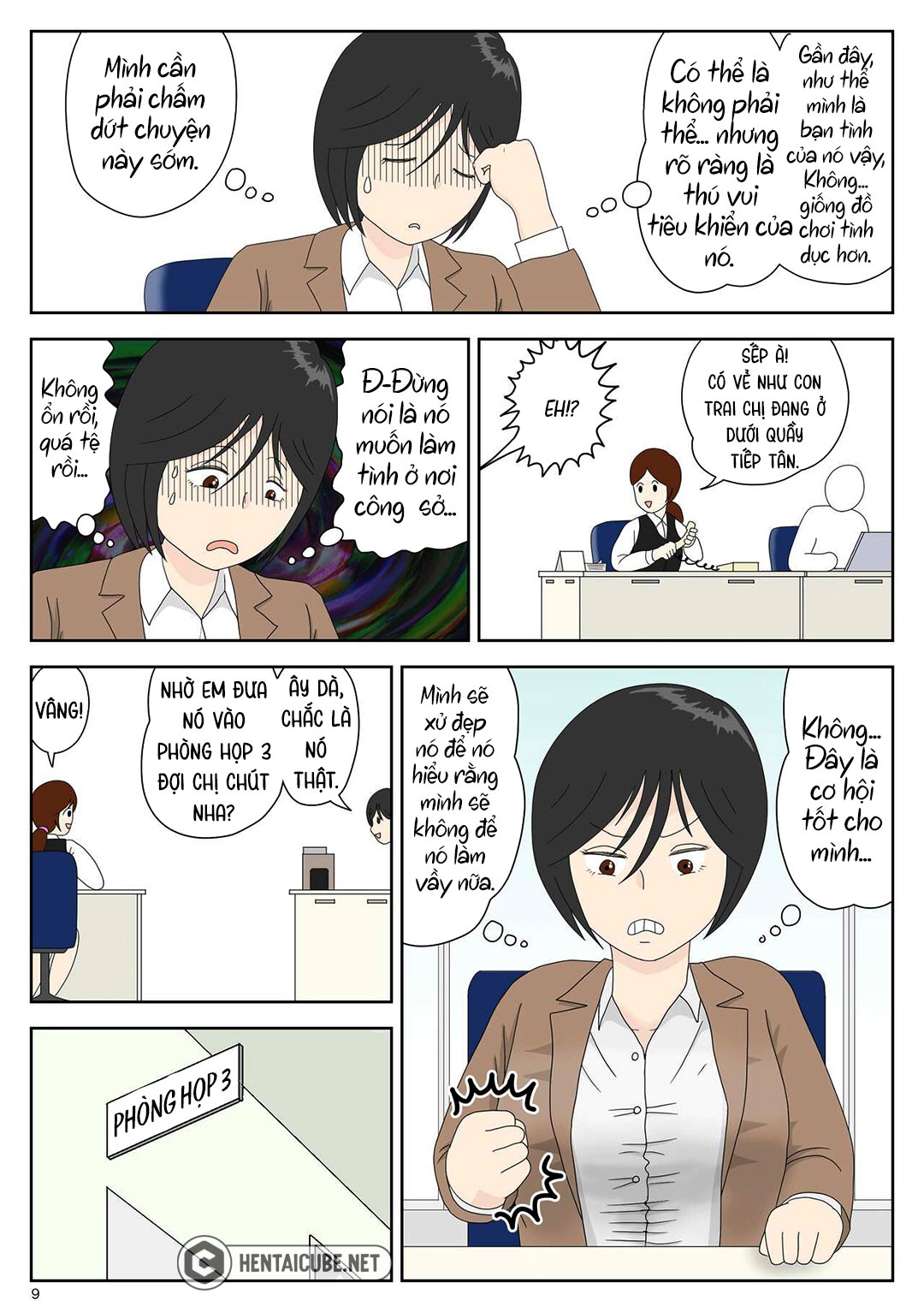 Đọc truyện hentai Bị mẹ phát hiện đang rình trộm thủ dâm - Chap 4 - Thú vui của con trai tôi