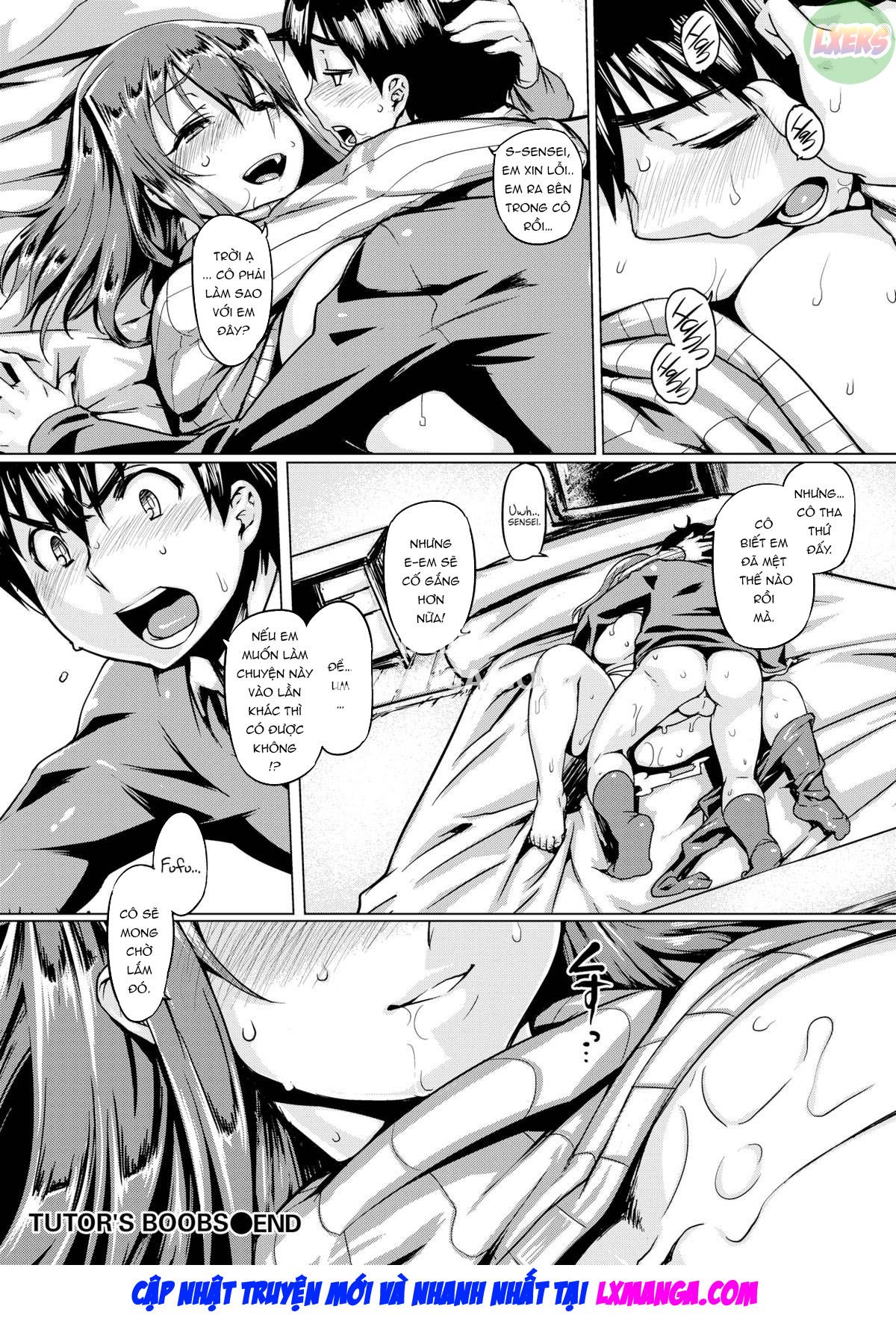 Đọc truyện hentai Ngực của gia sư - Oneshot